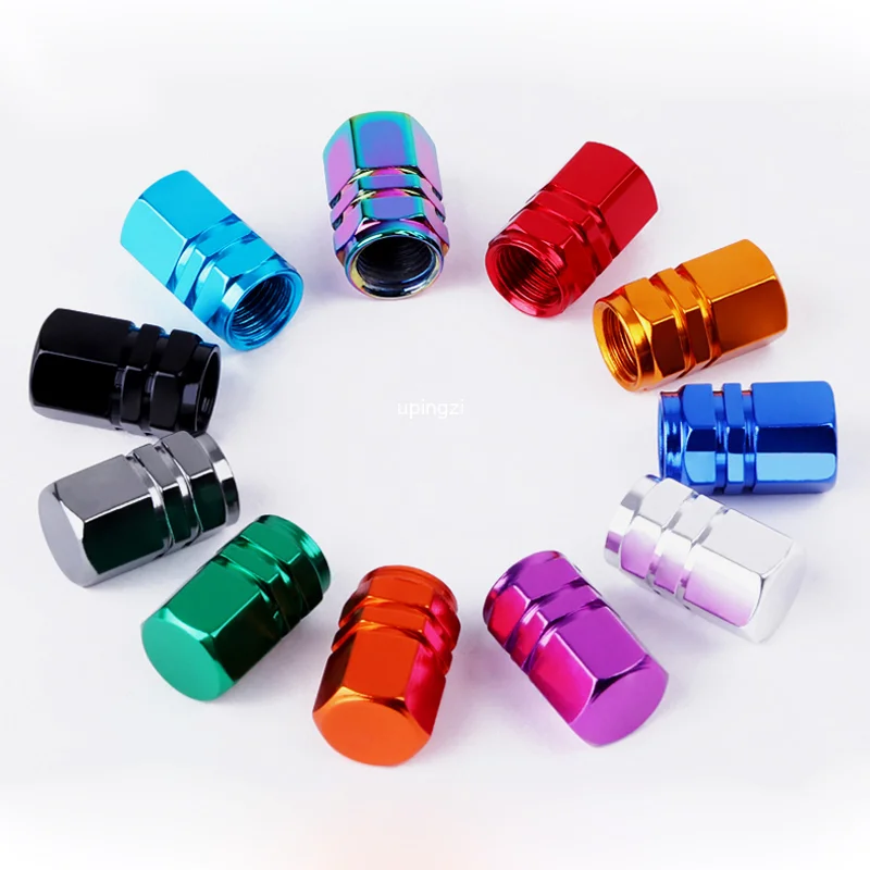 4Pcs Aluminum Tire Valve Caps  - огляд і ціна Motorcycle Valve Cover