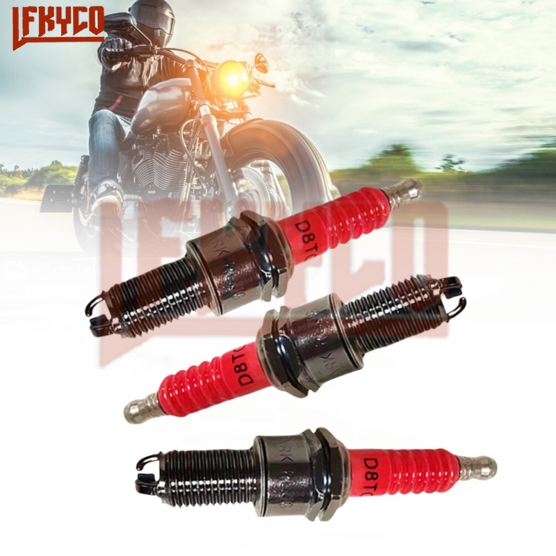 1/2/3/4PCS 3 Electrodes D8TC S - огляд і ціна Motorcycle Spark Plug