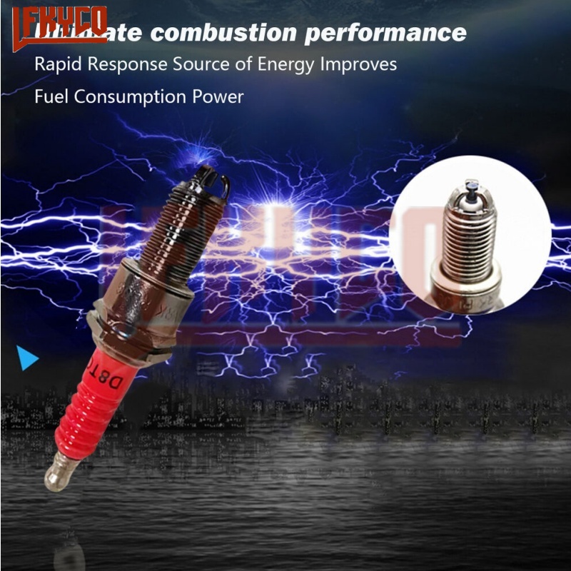 1/2/3/4PCS 3 Electrodes D8TC S - огляд і ціна Motorcycle Spark Plug