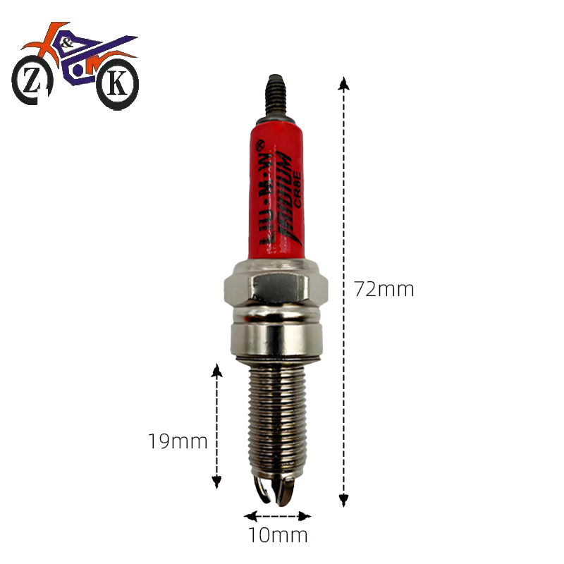 1PCS CR8E 3-Electrode EFI Moto - огляд і ціна Motorcycle Spark Plug